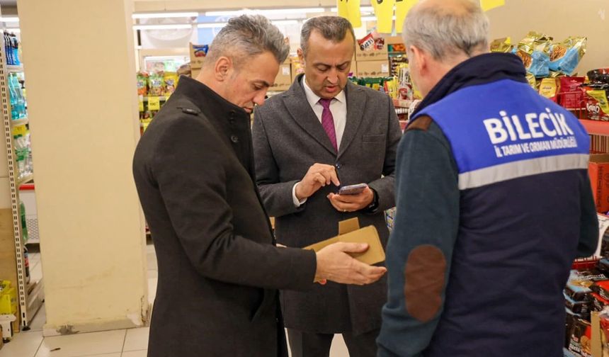 Bilecik’te Fiyat Denetimi Marketlerde Sıkı Kontrol Başladı