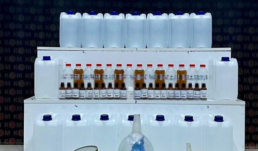 Kars’ta Yılbaşı Öncesi Sahte İçki Operasyonu