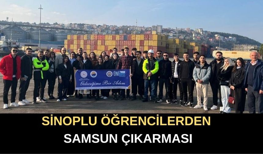 Sinoplu Öğrencilerden Samsun Çıkarması