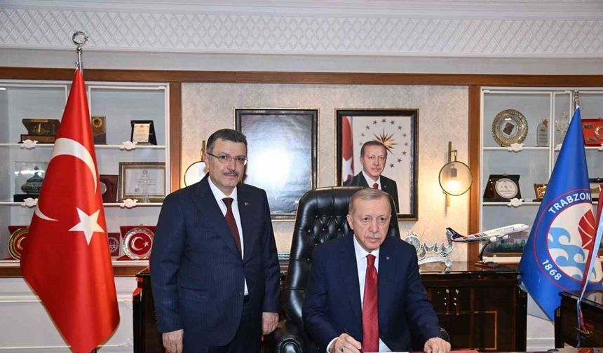 Başkan Genç, Cumhurbaşkanı Erdoğan’a Trabzon Ziyareti İçin Teşekkür Etti