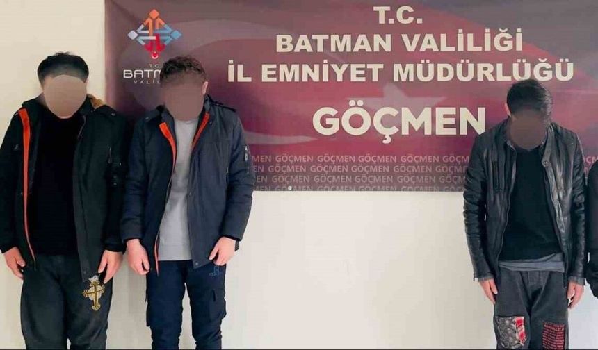 Batman'da Tır Kasasında Göçmen Taşıyan 2 Kişi Tutuklandı!
