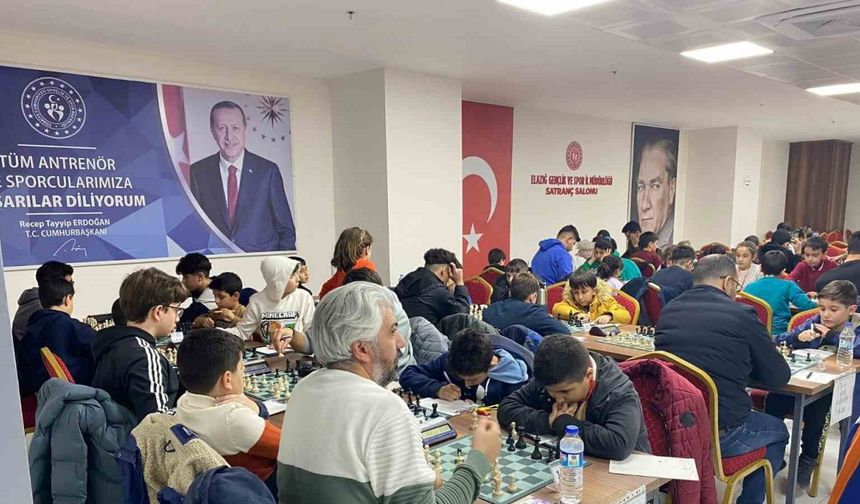 Elazığ Satranç İl Birinciliği Tamamlandı