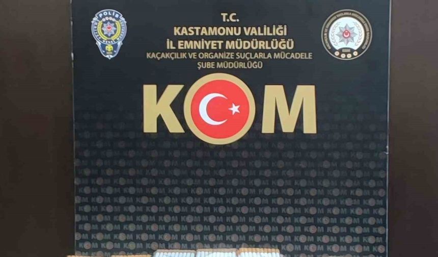 Kastamonu'da 4 Bin Makaron Ele Geçirildi