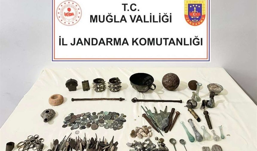 Bodrum’da tarihi eser operasyonu