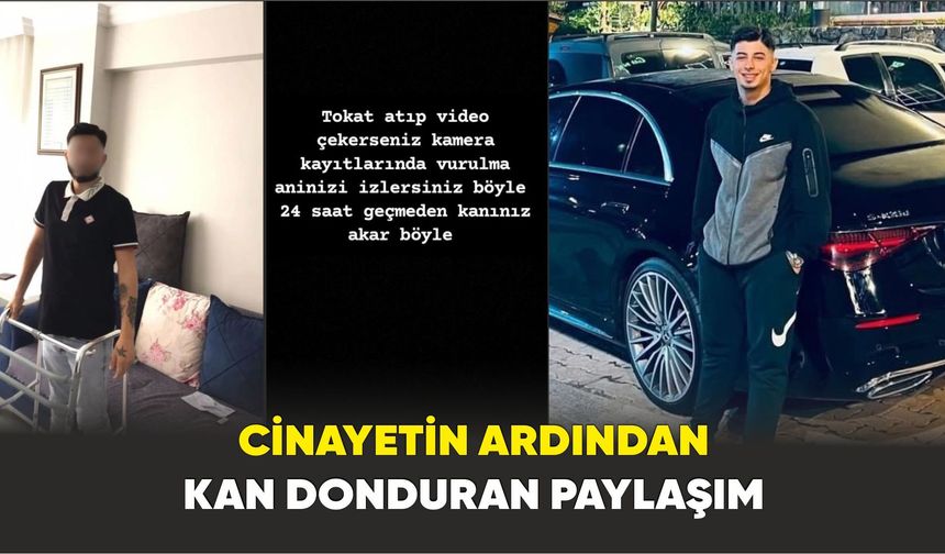 Kan donduran paylaşım: Tokat atıp video çekerseniz,,,