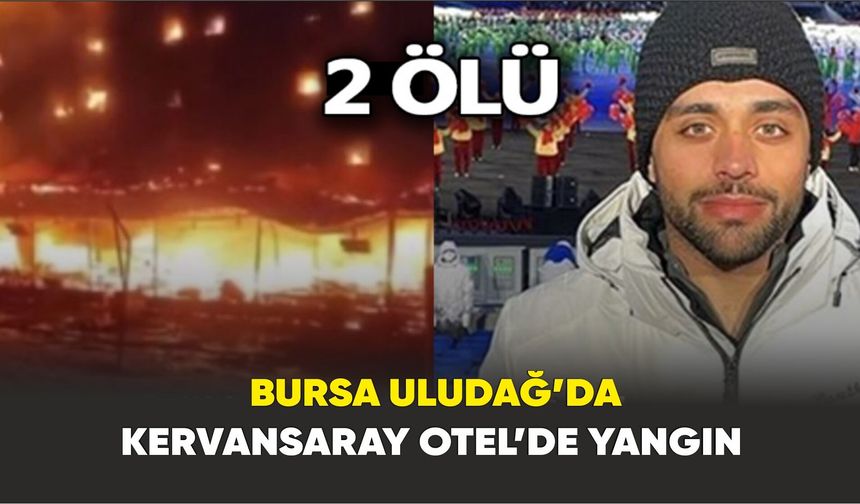 Bursa Uludağ’da Kervansaray Otel’de yangın