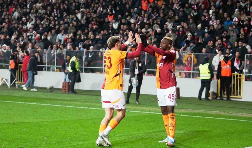 Galatasaray, Samsunspor’a karşı galibiyet serisini 8’e çıkardı