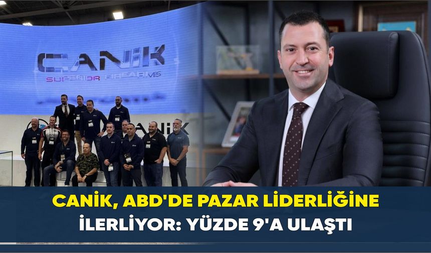 CANiK, Nişanı ABD Liderliğine Çevirdi: Pazar Payı %9’a Ulaştı!