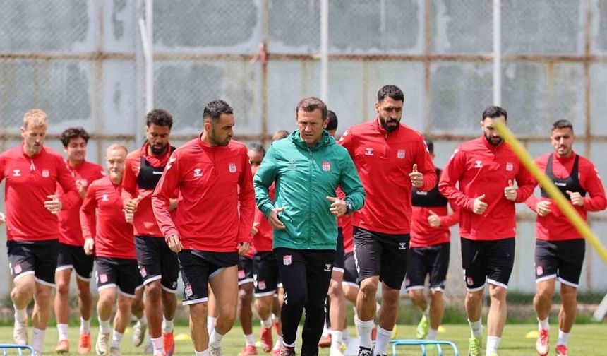 Sivasspor, Samsunspor maçı hazırlıklarını sürdürüyor