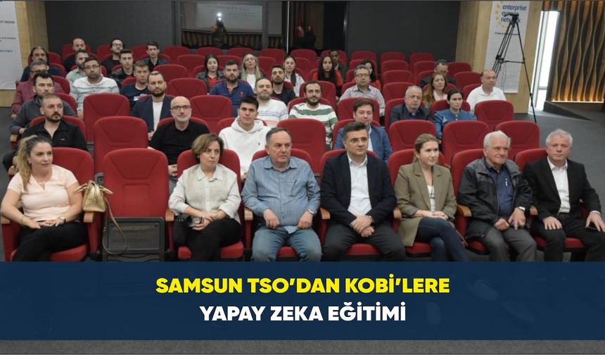 Samsun TSO’dan KOBİ’lere Yapay Zeka Eğitimi