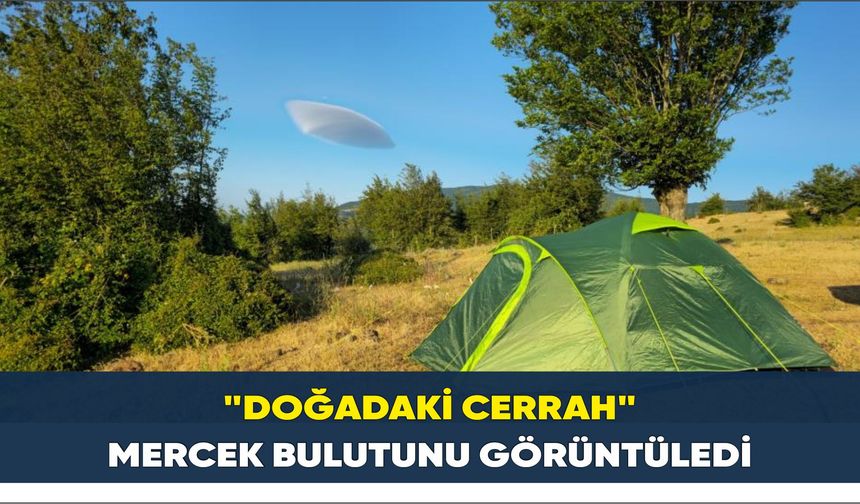 "Doğadaki Cerrah" mercek bulutunu görüntüledi