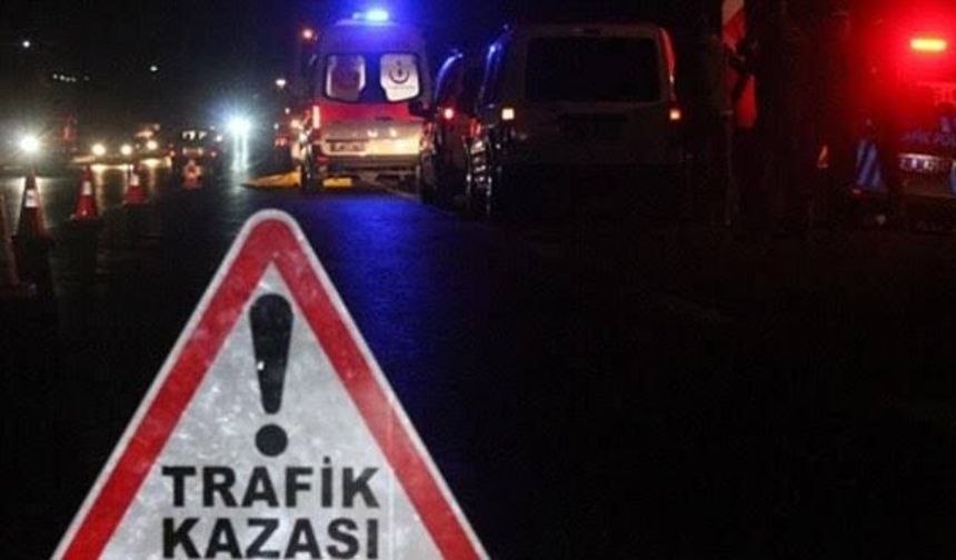 Alaçam yolu üzerinde kaza; 1 Ölü