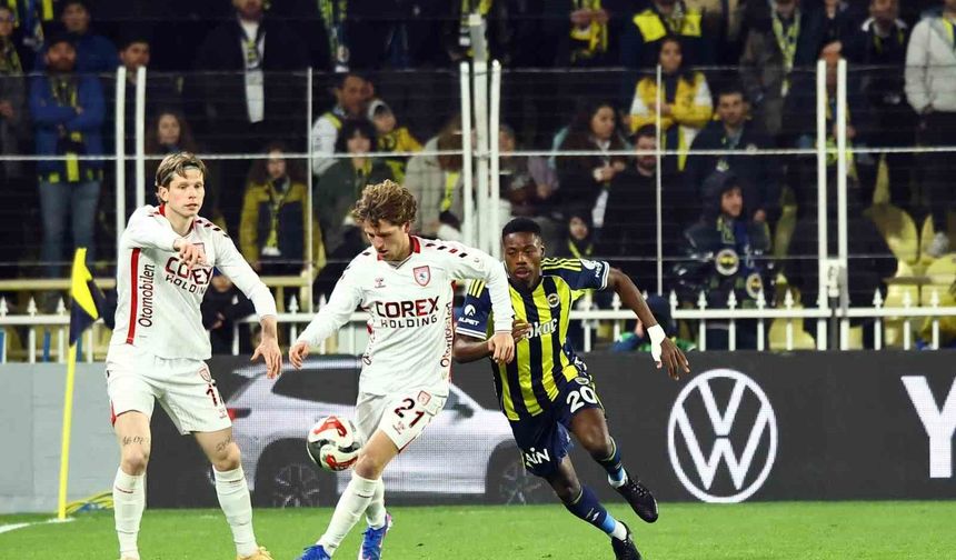 Fenerbahçe evinde Samsunspor ile karşılaşıyor