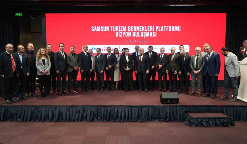 Samsun'da turizm dernekleri tek çatı altında birleşti: 'Odak Samsun'