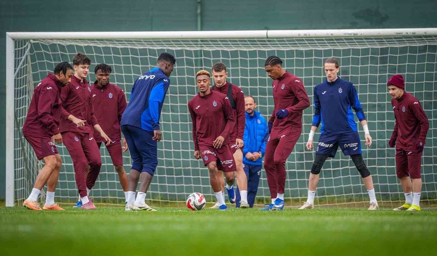 Trabzonspor, Samsunspor maçının hazırlıklarını tamamladı