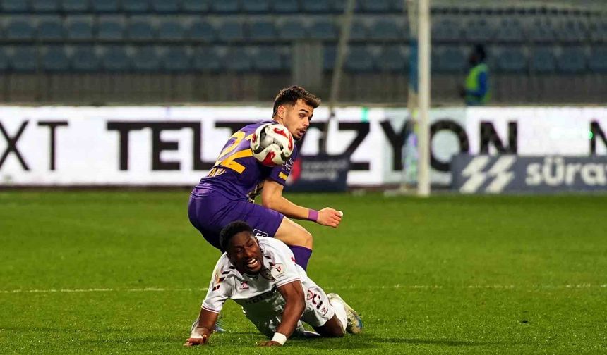 Eyüpspor, konuk ettiği Samsunspor'a 2-1 mağlup oldu