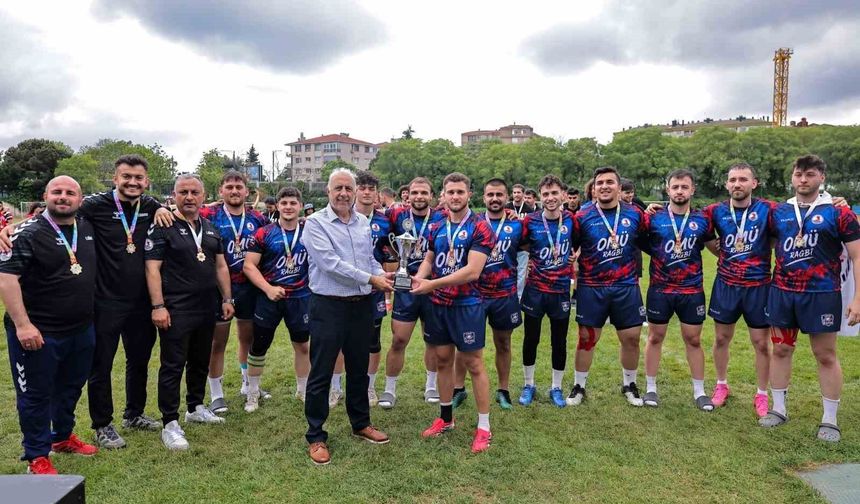 OMÜ Erkek Ragbi Takımı, Türkiye şampiyonu - kizilirmakgazetesi.com