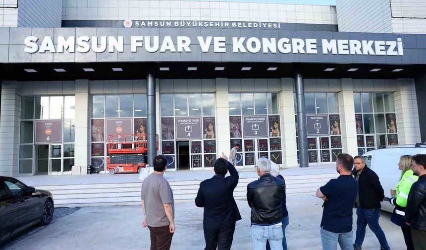 Samsun Fuar ve Kongre Merkezi, Kuyumculuk Fuarı ile kapılarını açacak