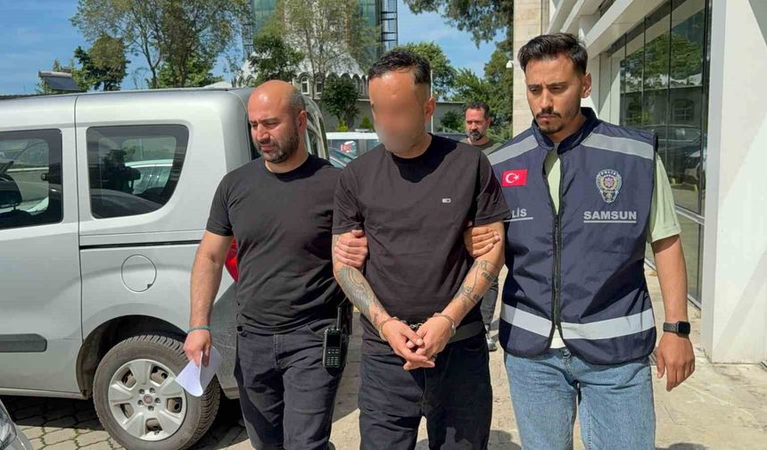 Samsun'da silahla yaralama şüphelisi tutuklandı