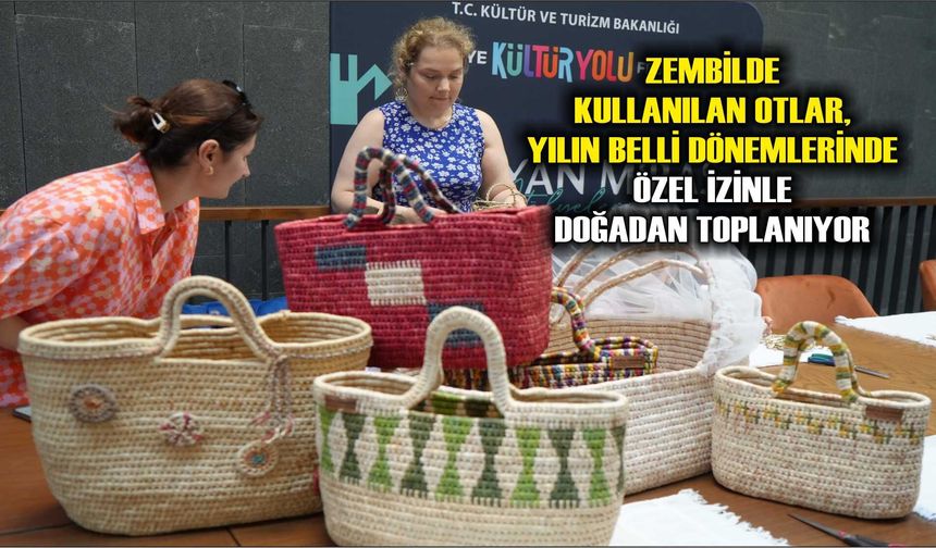 Taşıma işini poşete kaptıran zembil, şimdi kadınların elinde aksesuara dönüşüyor