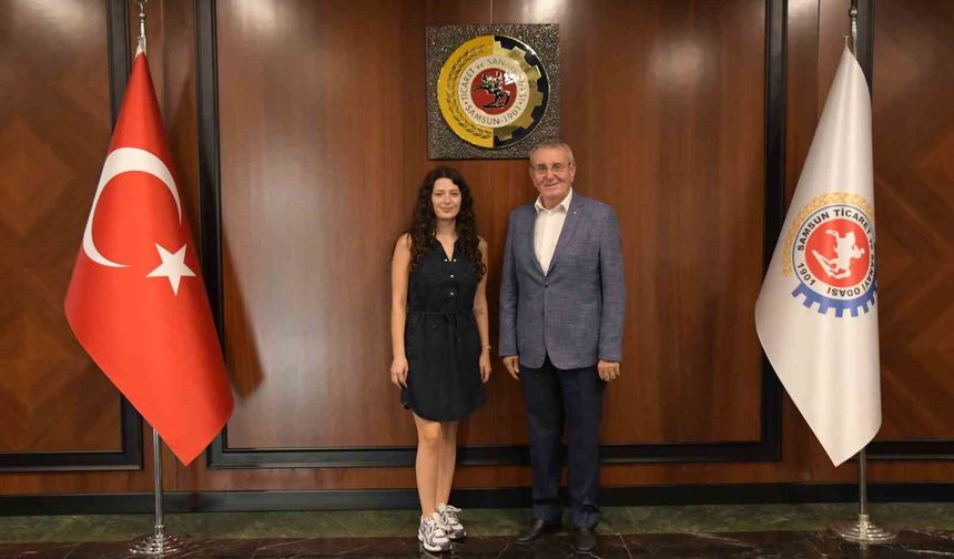 Murzioğlu'ndan Aybüke Eldemir'e tebrik