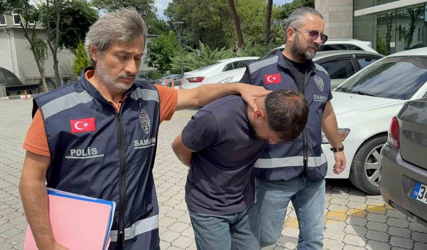 Samsun'da 1,5 milyonluk vurgun yapan sahte polis tutuklandı
