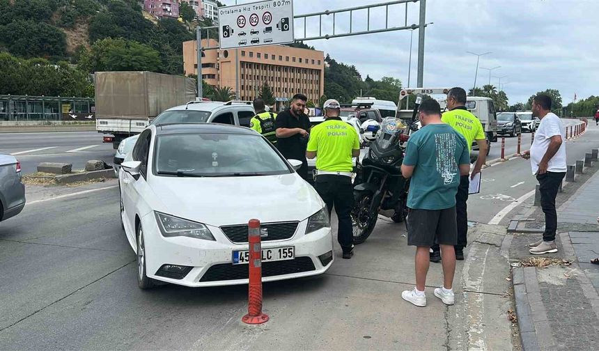 Samsun'da maddi hasarlı trafik kazası