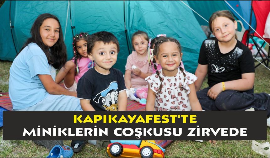 KapıkayaFest'te Miniklerin Coşkusu Zirvede