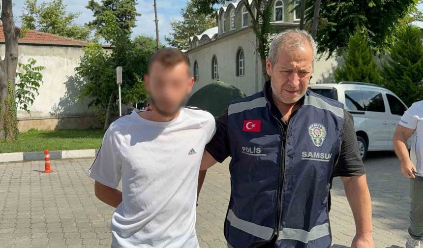 Atakum'da aracına bindirip bıçakladı, mahkemece tutuklandı