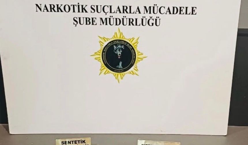 İlkadım'da 8 bin sentetik ecza ele geçirildi