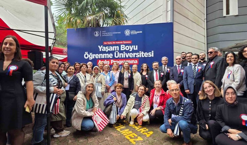 Samsun'da Yaşam Boyu Öğrenme Üniversitesi açıldı