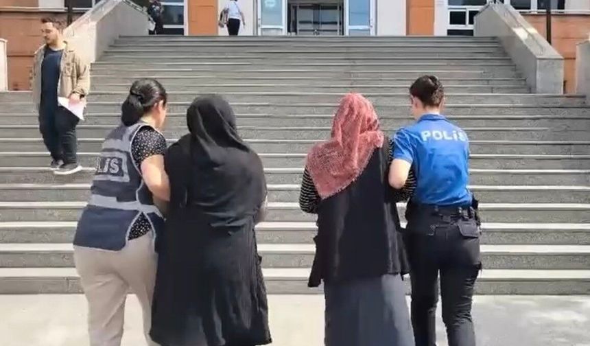 Şehir şehir gezip hırsızlık yapan 2 kadın Samsun'da yakalandı