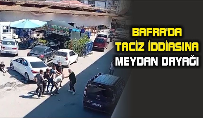 Bafra'da taciz iddiasına meydan dayağı