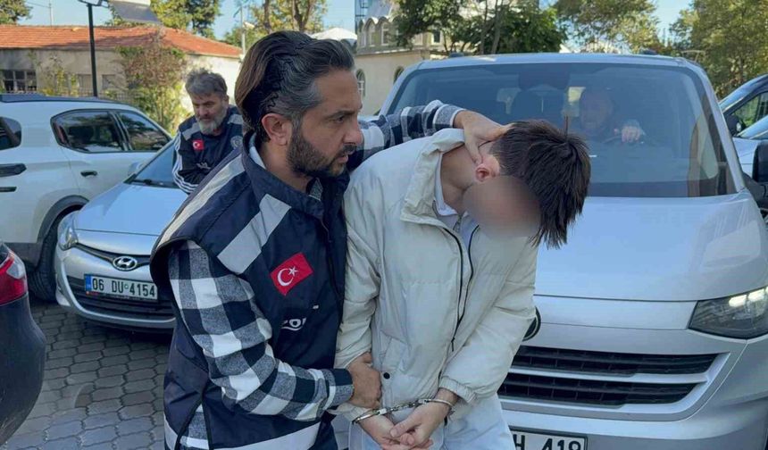 Samsun'da skunk ile yakalanan şahıs tutuklandı