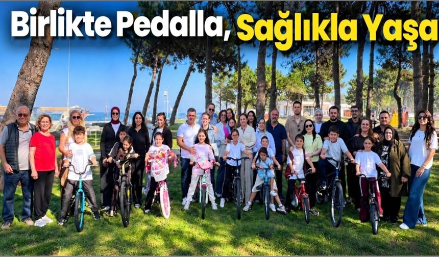 Bafra Anadolu Koleji’nden öğrencilerine “Sağlığa Pedalla” etkinliği