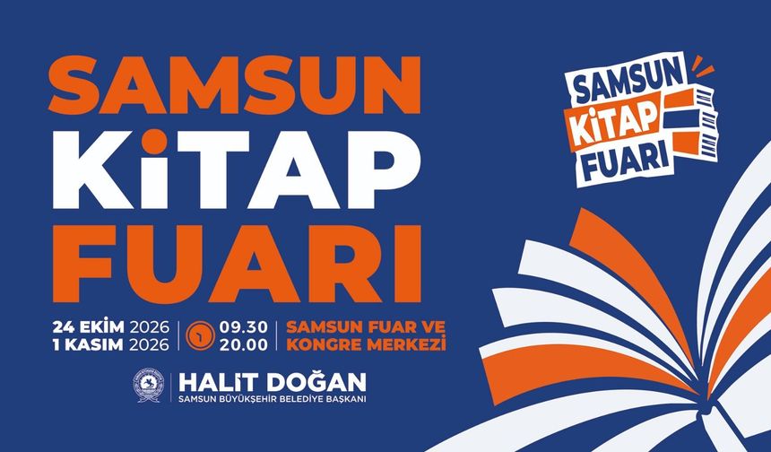 BÜYÜKŞEHİR BELEDİYESİ’NDEN ‘SAMSUN KİTAP FUARI’