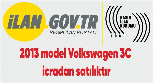 2013 model Volkswagen 3C icradan satılıktır