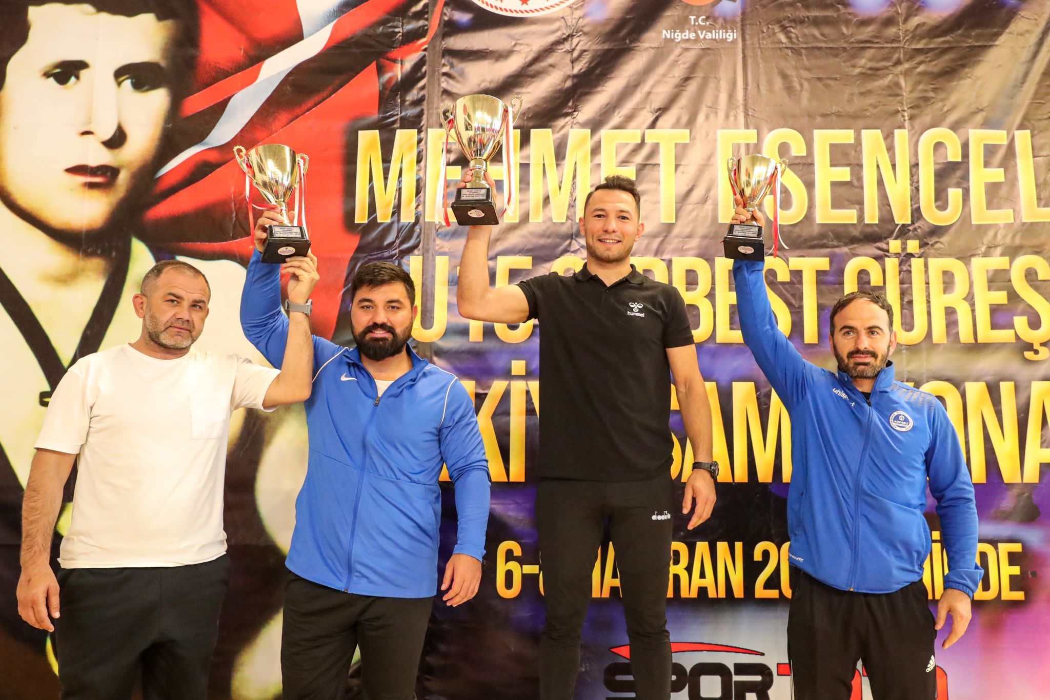 U15 Serbest Güreş takımı, Türkiye şampiyonu 