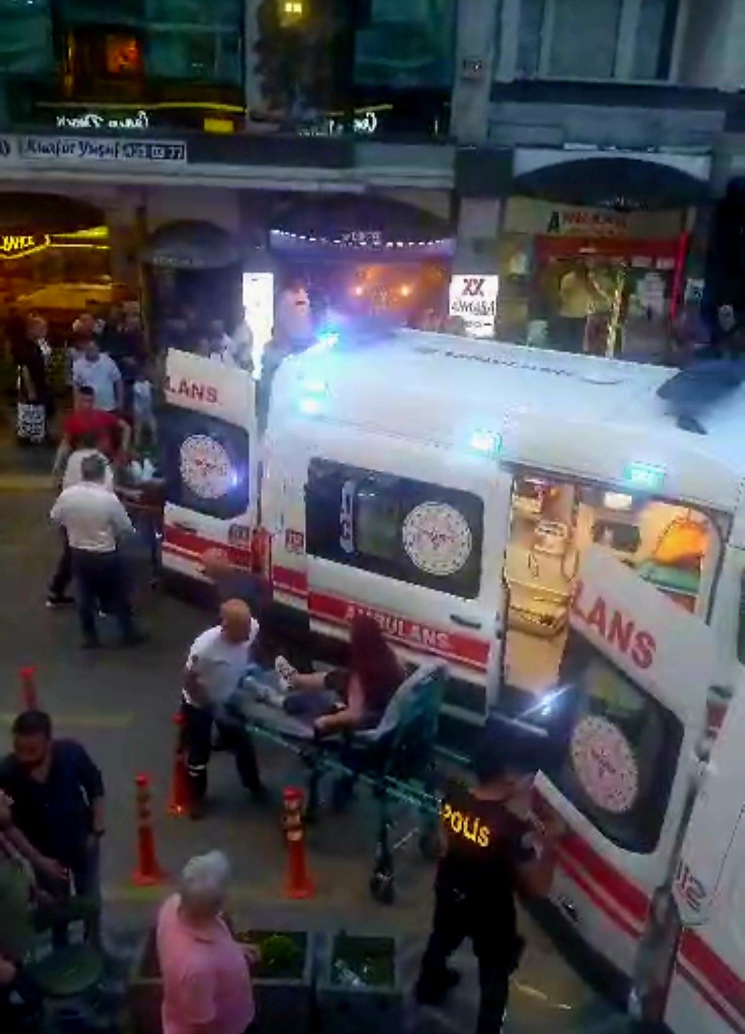 Samsun'da kafe önünde silahlı saldırı