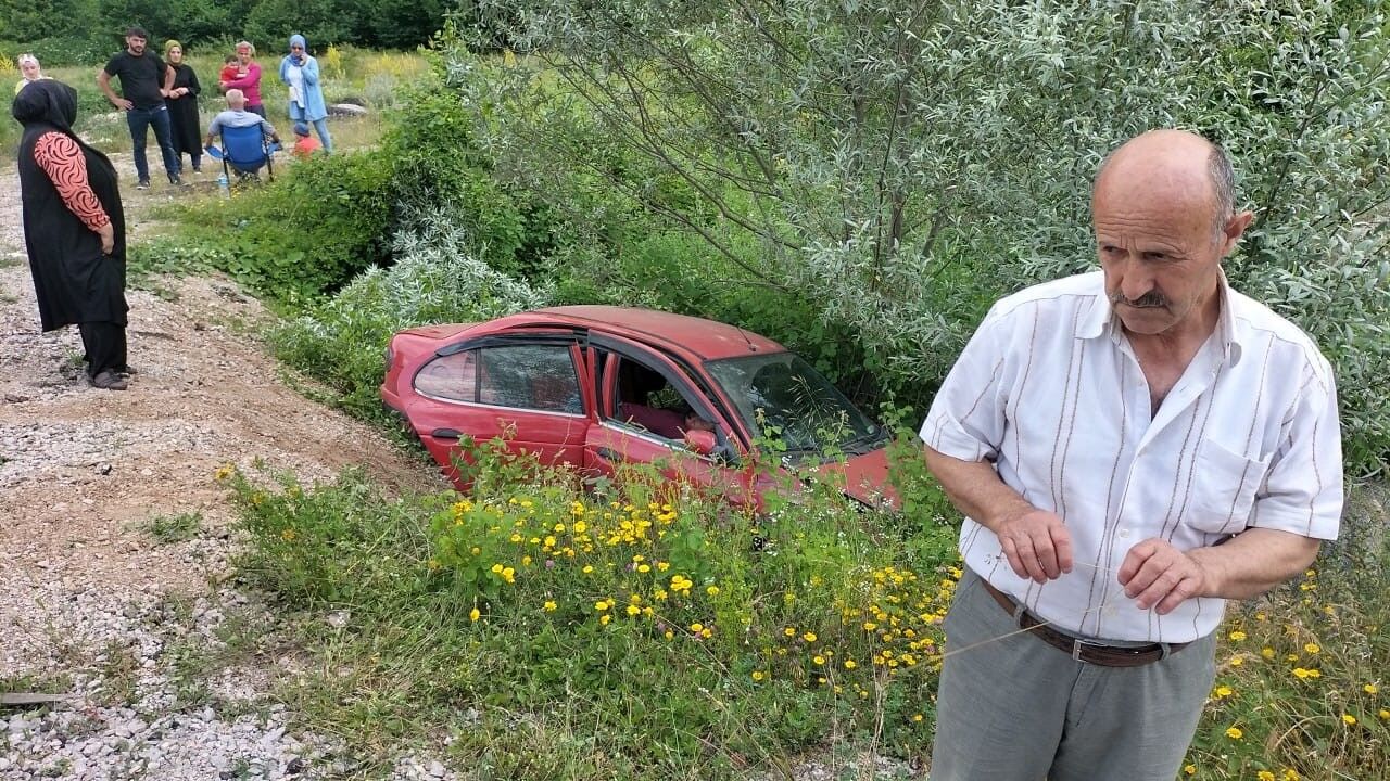Amasya’da kaza; İki otomobil çarpıştı