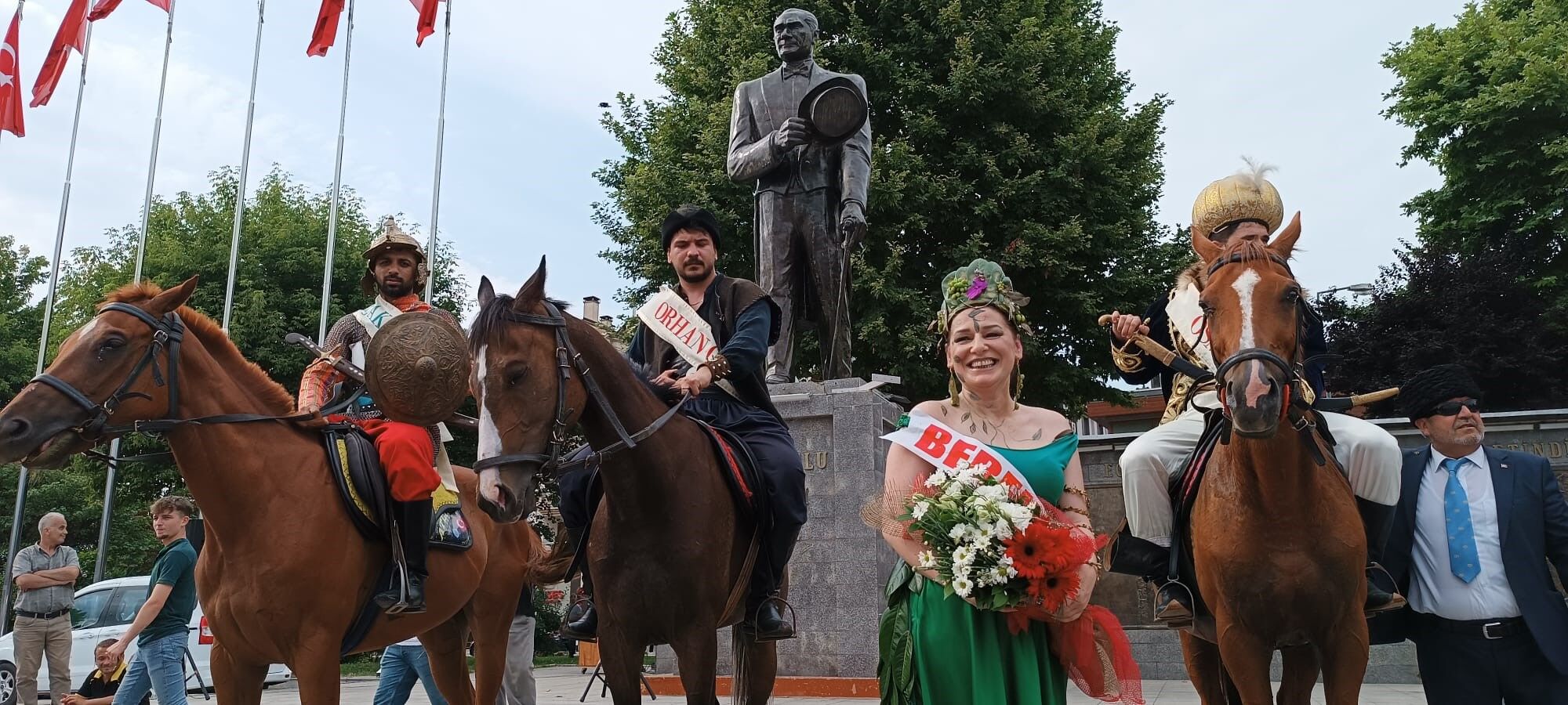 Düzce’de Ot Festivali renkli görüntülerle başladı