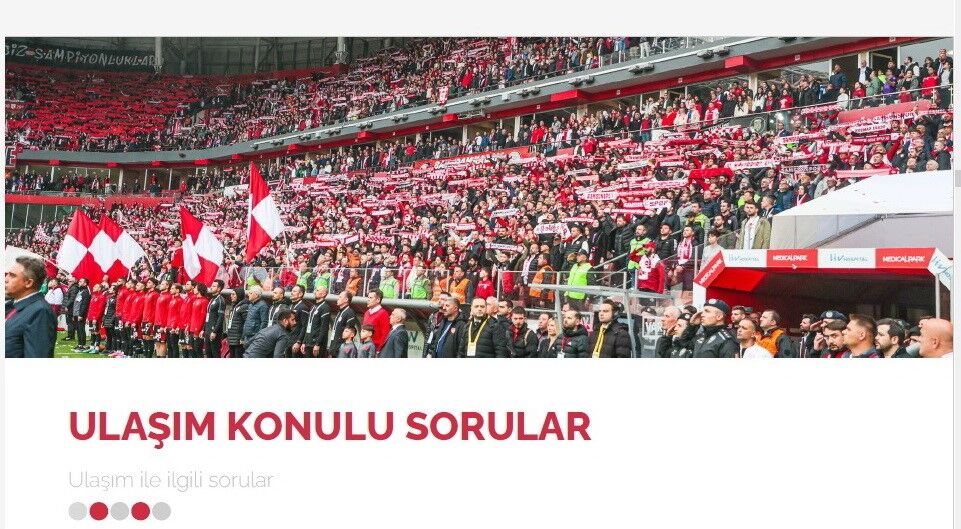 19 Mayıs Stadı; ulaşım, turnike, temizlik, otopark, ATM ve internet gibi durumlarda sınıfta kaldı