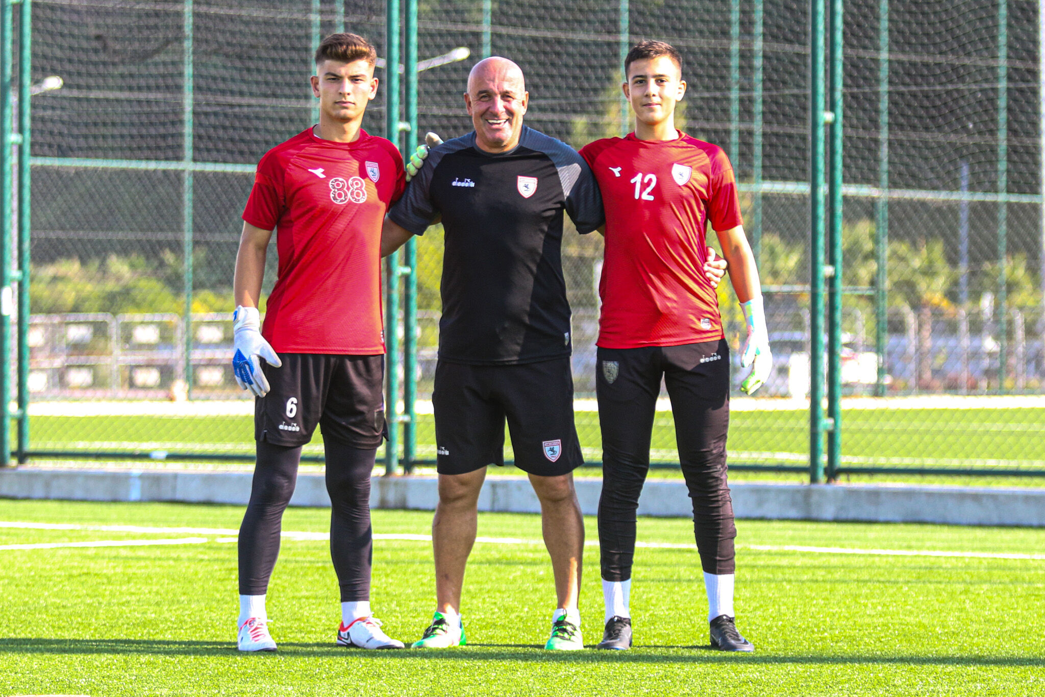 Yılport Samsunspor U17 takımı, Gençlerbirliği maçının hazırlıklarını sürdürüyor
