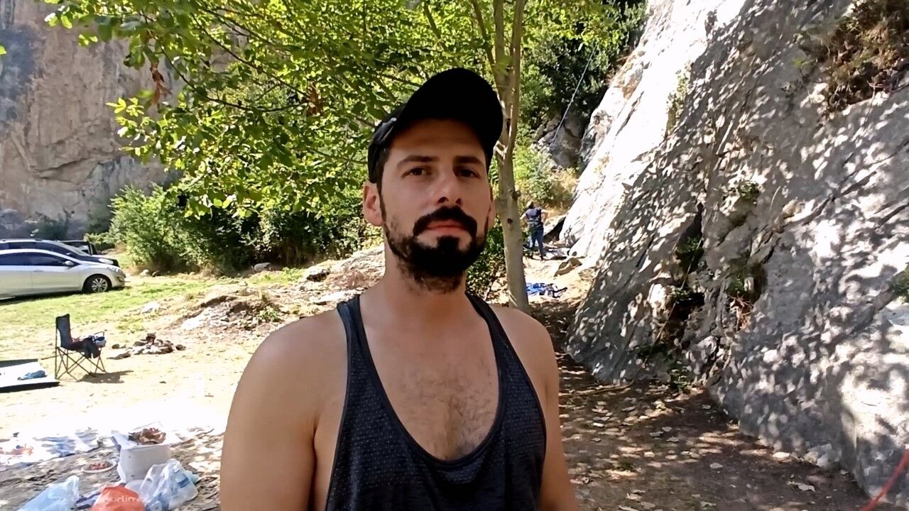 Bafra Asarkale'de kaya tırmanışı