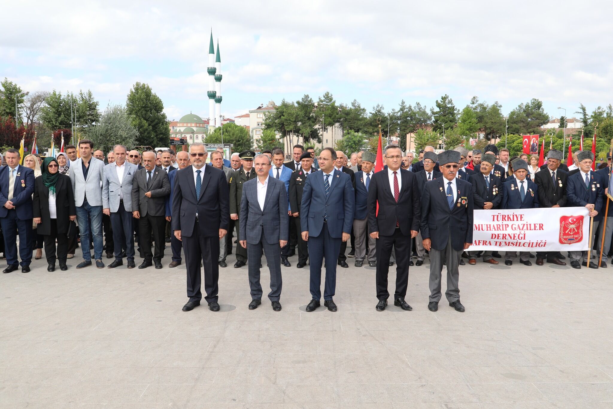 Bafra'da Gaziler Günü törenle kutlandı
