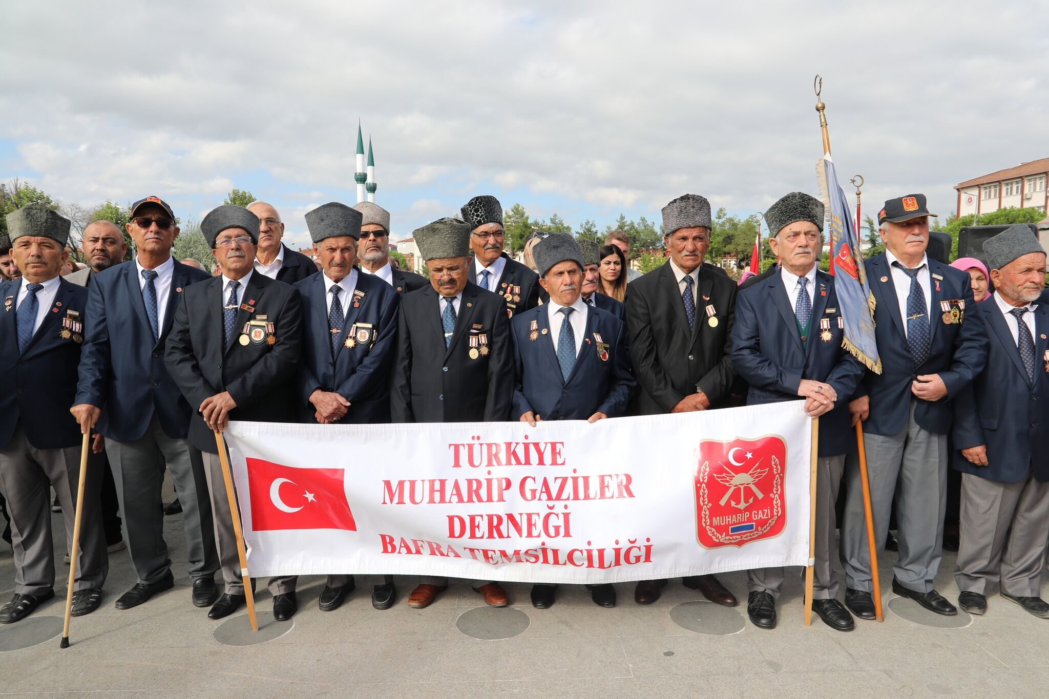 Bafra'da Gaziler Günü törenle kutlandı
