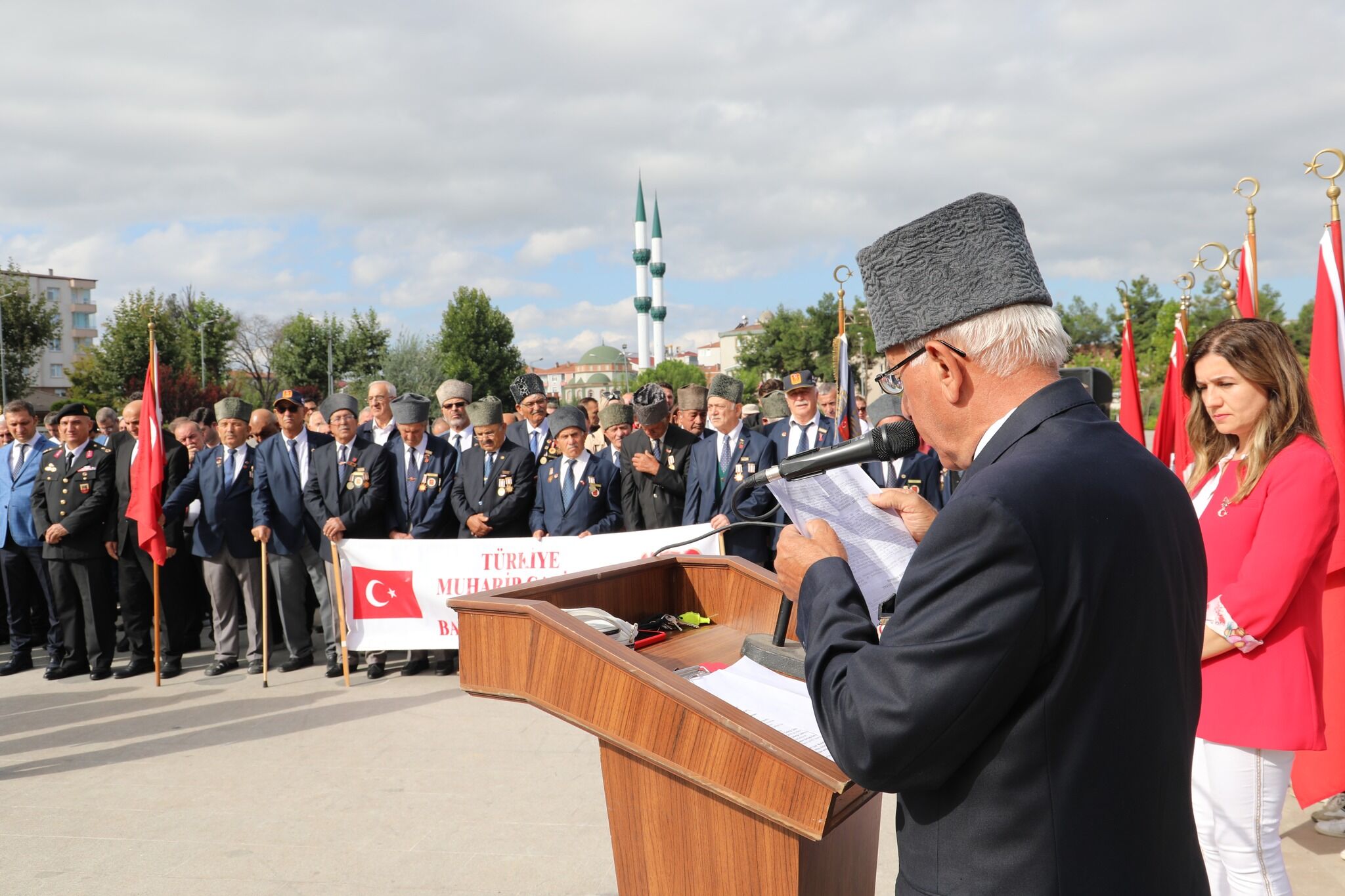 Bafra'da Gaziler Günü törenle kutlandı