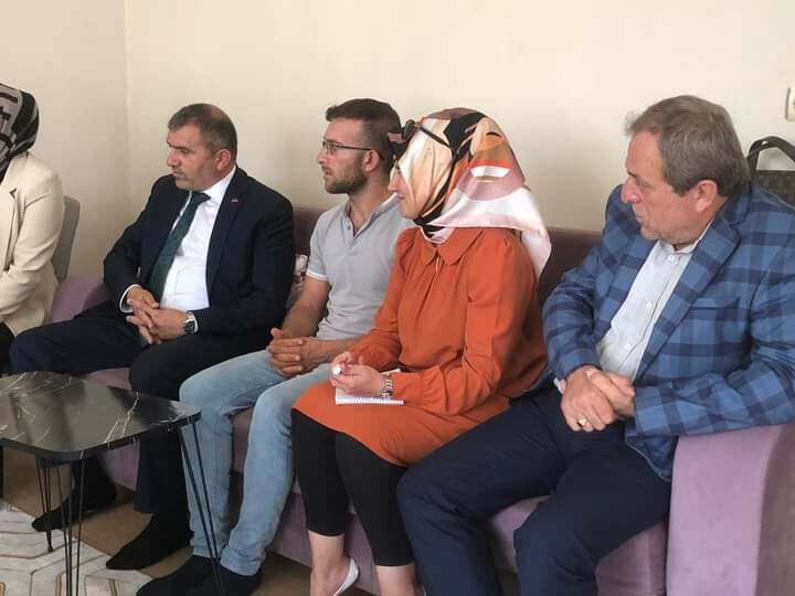 Burhan MUCUR SMA Hastası Havva KARATAŞ için Düzenlenen Kermese Katıldı