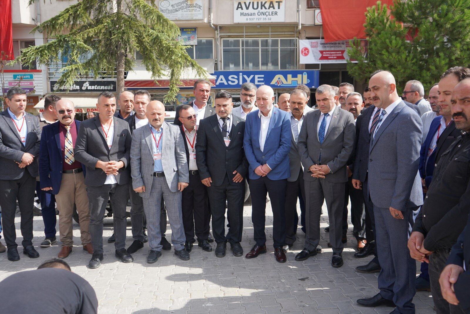 MHP Vezirköprü ilçe kongresinde Ahmet Aslan başkan seçildi