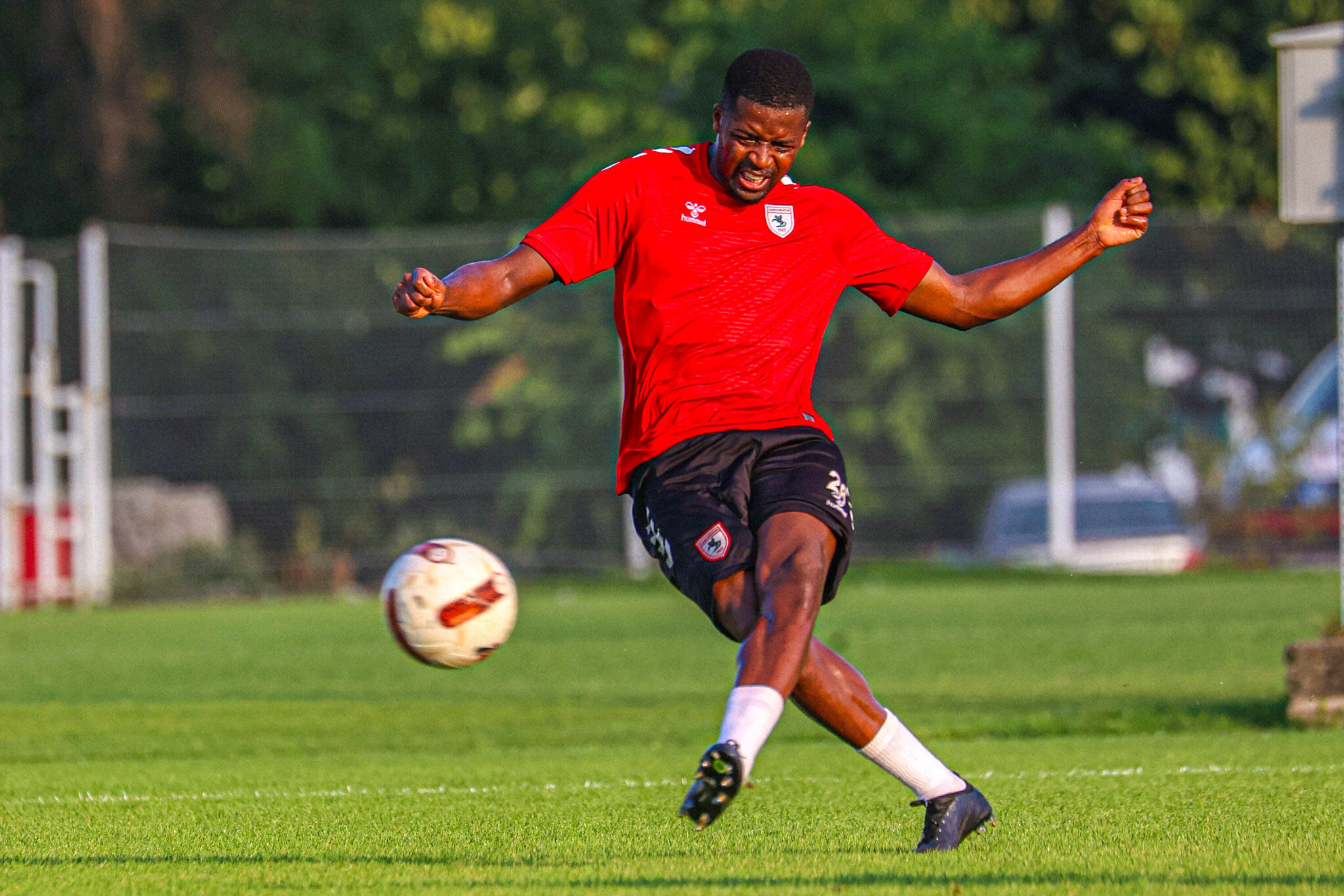 Samsunspor İstanbulspor A.Ş. maçı hazırlıklarını taktik çalışmalarıyla sürdürdü